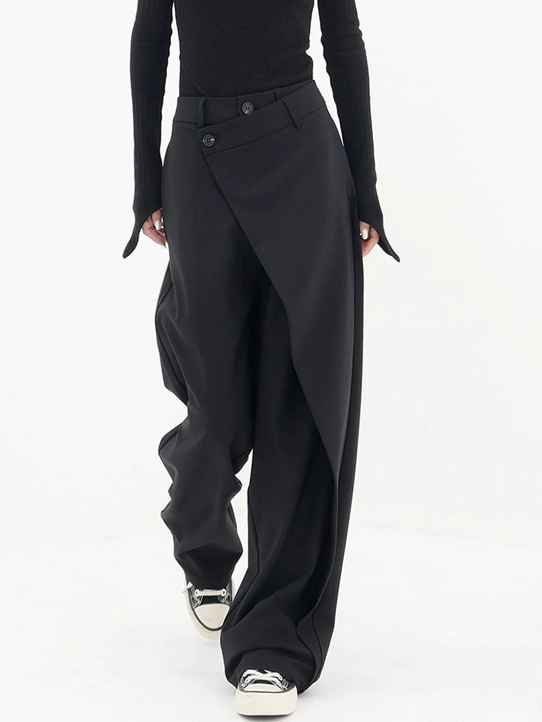 Sheila | Pantalon Palazzo élégant asymétrique