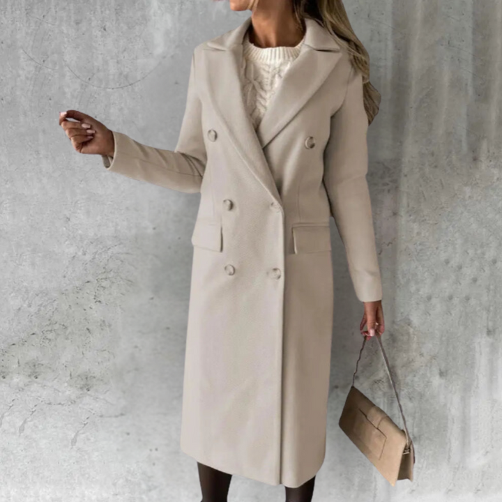 Kennedy - Trench en laine chic