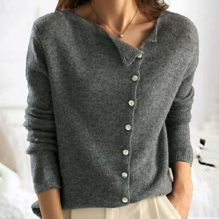 Camille - Élégant cardigan en laine