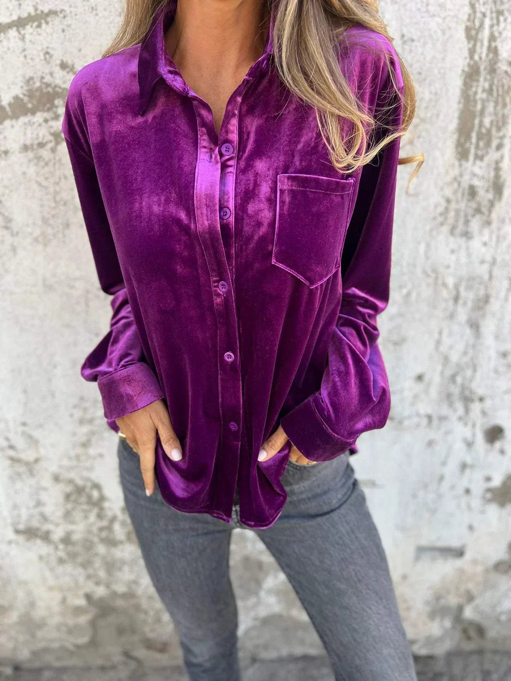 Briar | Élégante Blouse en Velours