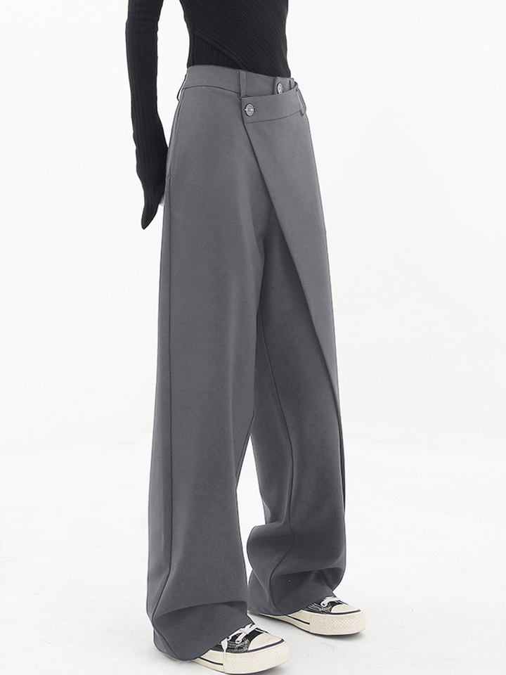 Sheila | Pantalon Palazzo élégant asymétrique