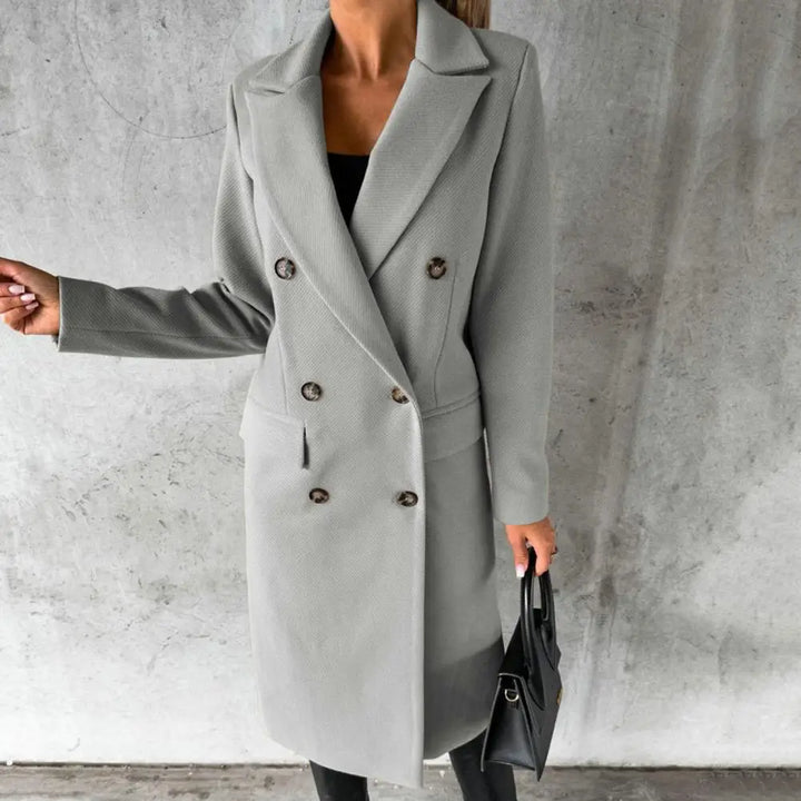 Kennedy - Trench en laine chic