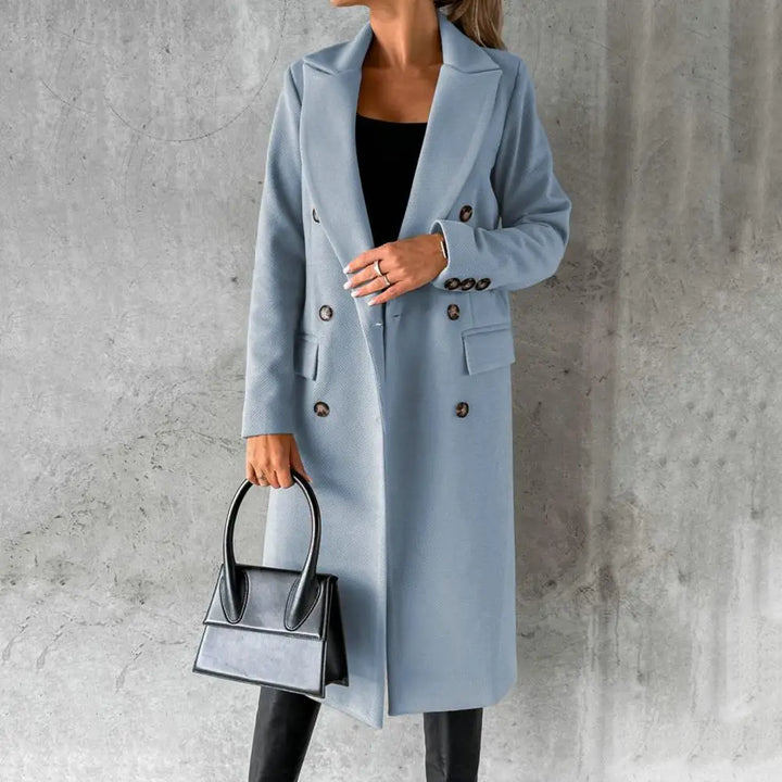 Kennedy - Trench en laine chic