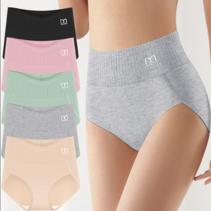 Shaplex™ - Pack de 6 Culottes de Modelage Hautes en Taille Respirantes et Confortables