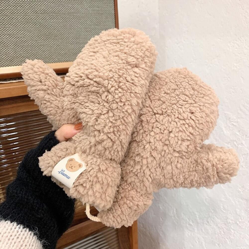 Teddy – Chauffe-mains en peluche