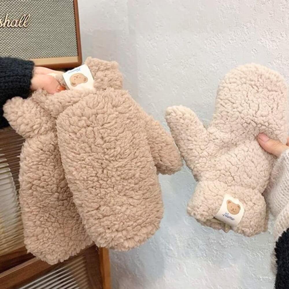 Teddy – Chauffe-mains en peluche