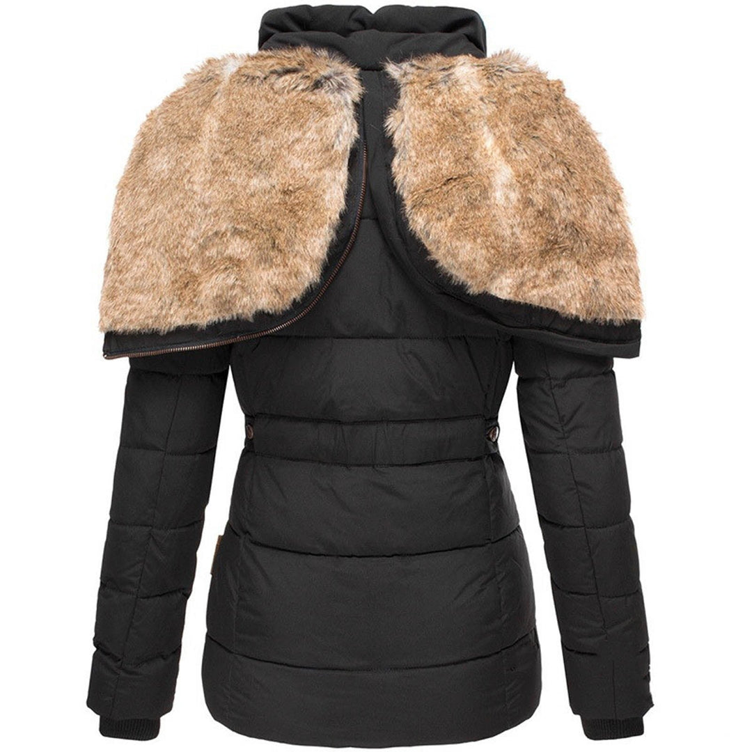 Emma - Manteau d'hiver chaud avec doublure en fourrure